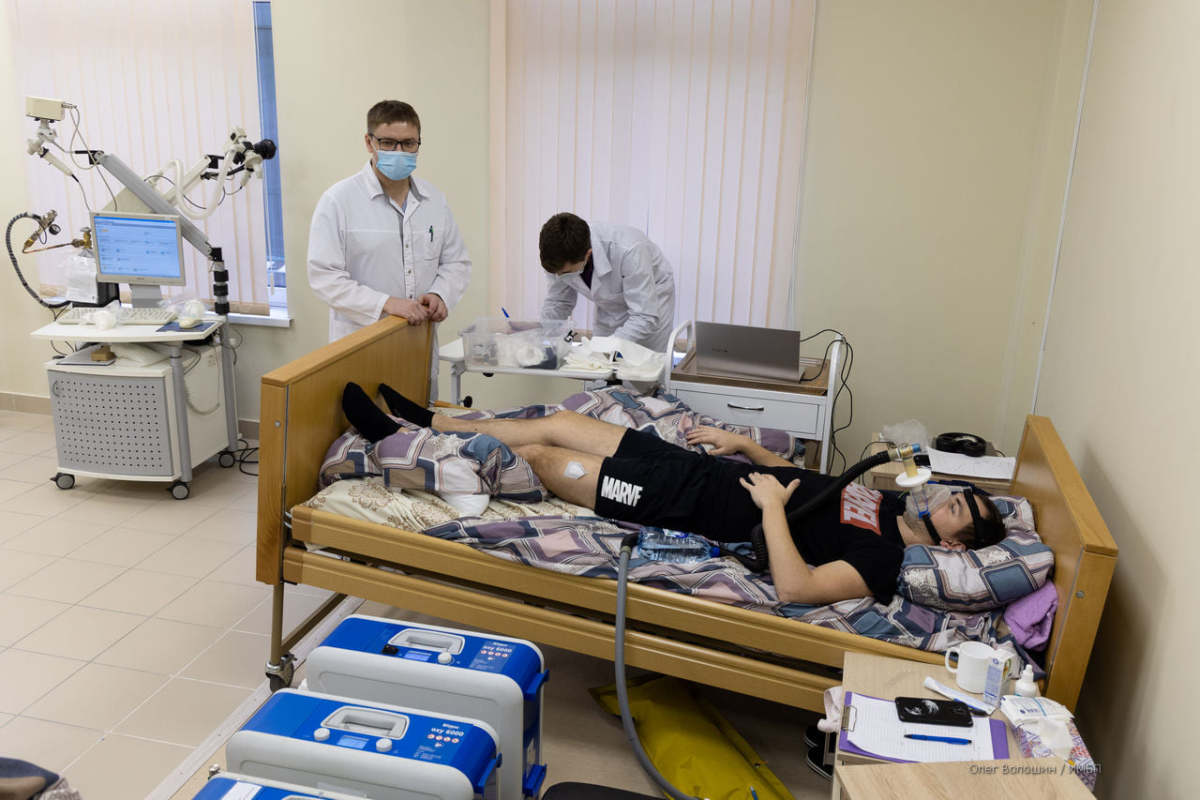 Эксперимент с 21-суточной антиортостатической гипокинезией (АНОГ)