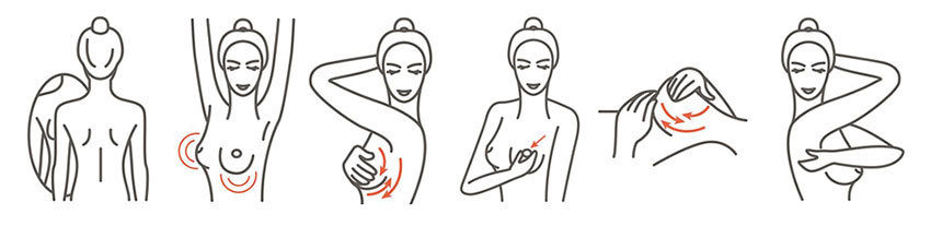 Самодиагностика рака груди