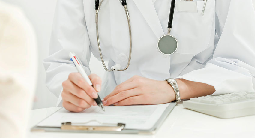 На приёме у врача