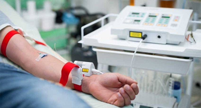 Внутривенное лазерное облучение крови