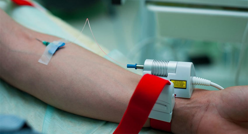 Внутривенное лазерное облучение крови